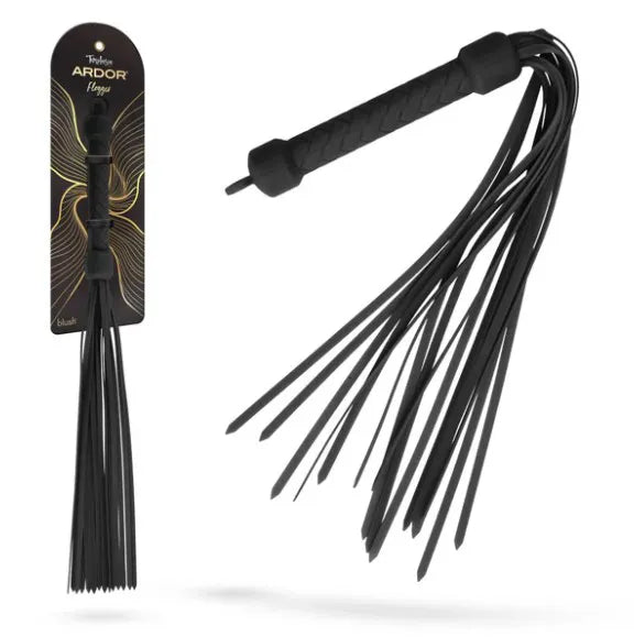 Temptasia Ardor – Silicone Flogger > Bondage Gear > Whips & Floggers - Tophatter Daily Deals