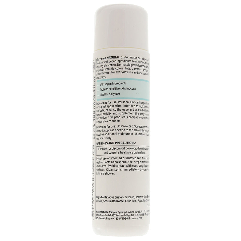 Med Glycerin Free Natural Glide in 3.4oz/100ml Lubes and Lotions > Water Based Sex Lubes - Tophatter Daily Deals