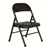 Folding Chair with Cushion Backrest Folding Chairs & Stools - Tophatter Daily Deals