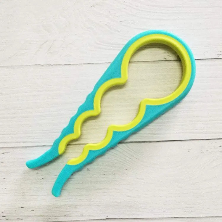 Jar & Bottle Opener Blue Bottle Openers - Tophatter Daily Deals