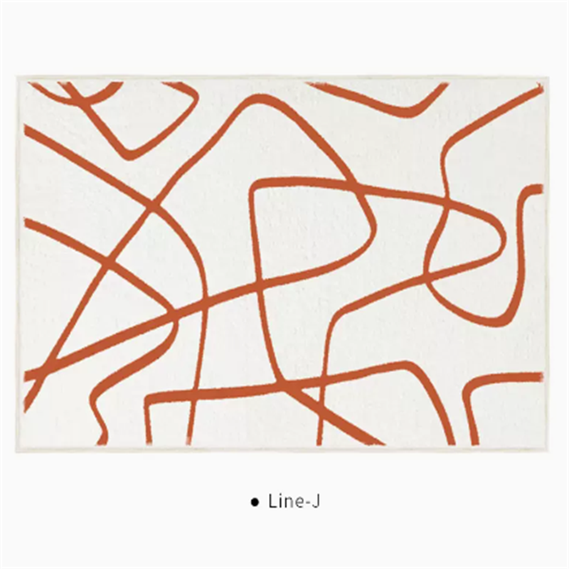 Black And White Line End Table Mat J 0 - Tophatter Daily Deals