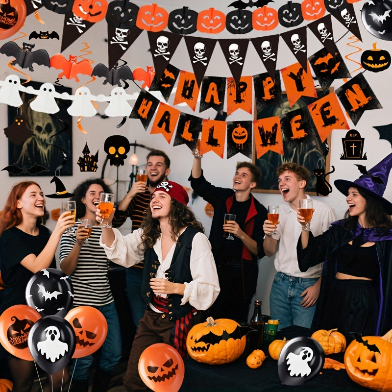 Halloween Party Decoration Set (36pcs) - Tophatter Daily Deals