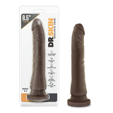 Dr Skin Basic 8.5 Inch Realistic Chocolate Dong with Suction Base – Realistic Dong 8.5 Inch Length > Dildos > Realistic Dildos - Tophatter Daily Deals