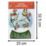 3D Snow Globe Christmas Advent Calendar | Advent Calendar with British Birds Advent Calendar - Tophatter Daily Deals