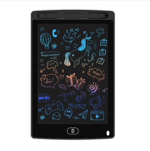 85-inch LCD Handwriting Board LCD Small Light Energy Blackboard 8.5inch colored black 0 - Tophatter Daily Deals