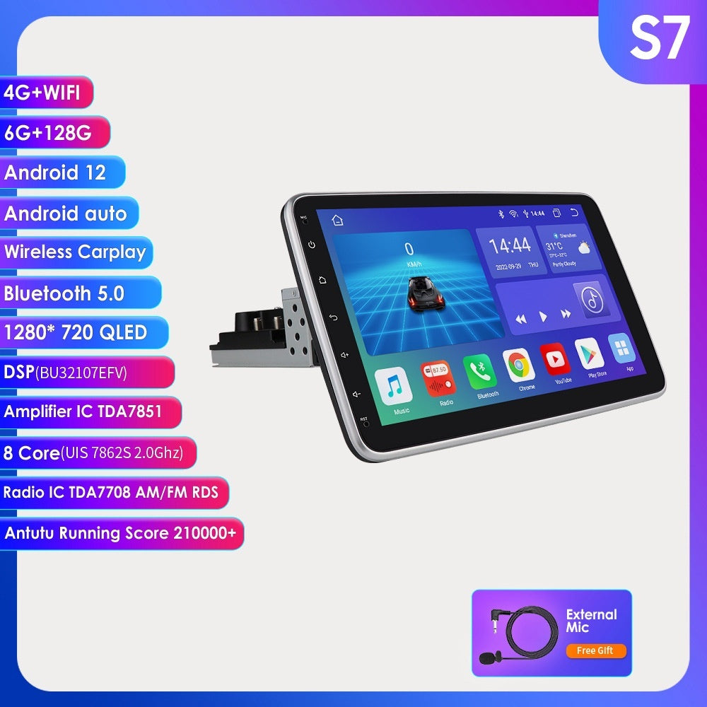 Android Large Screen 101-inch Universal Rotation Shaking Head Doll For Car All-in-one Navigation Machine WIFI 4GLTE Version 6G128G 10 Inches 0 - Tophatter Daily Deals