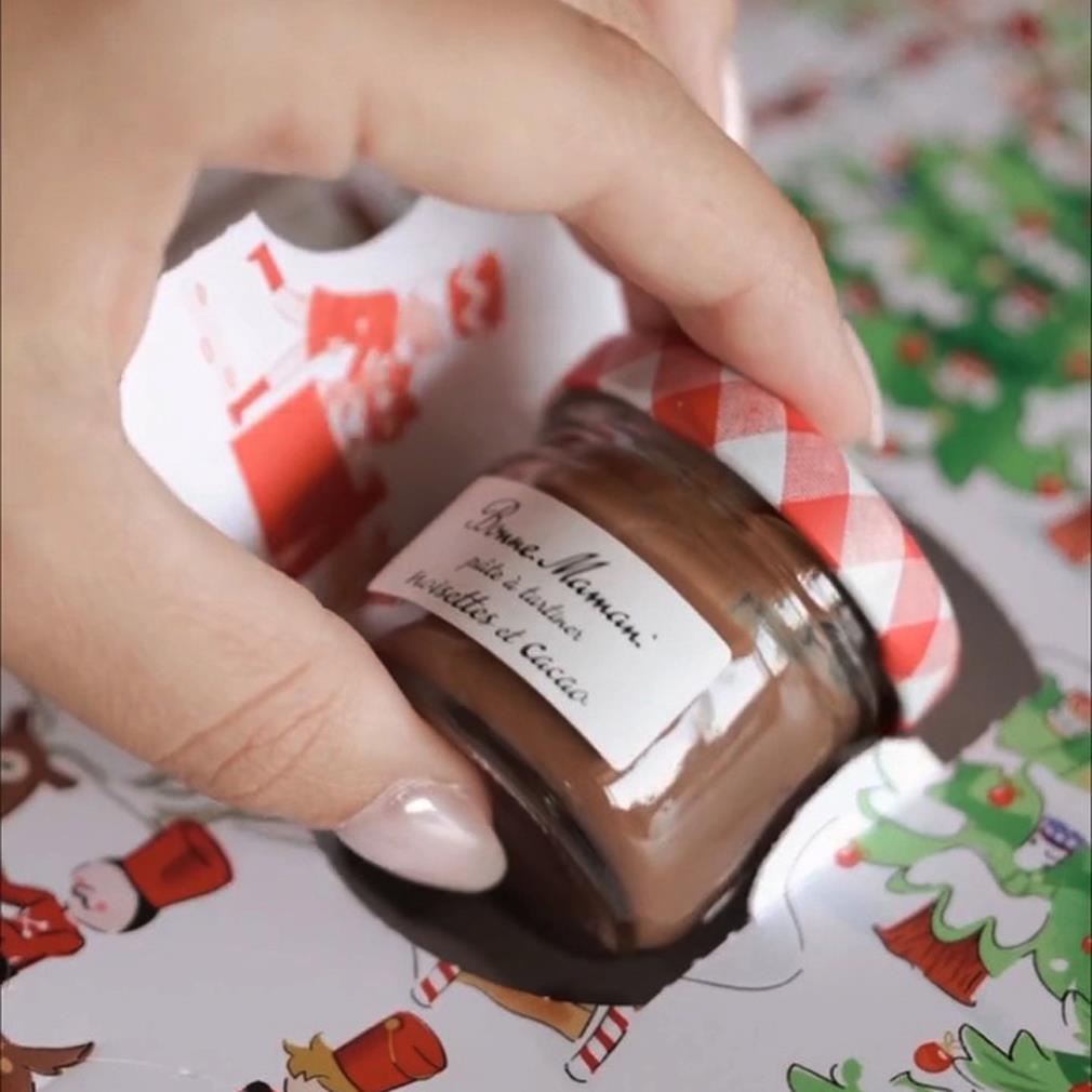 Bonne Maman Christmas Advent Calendar Mini Jars of Conserves & Caramels Advent Calendar - Tophatter Daily Deals