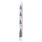 Traditional Countdown To Christmas Advent Candle | Christmas Tree Design Advent Candle With Numbers | Advent Christmas Candle Festive Dinner Taper Candle Advent Candle - Tophatter Daily Deals