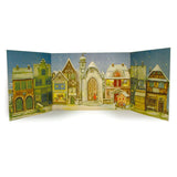 The little Town from 1946 | Freestanding Traditional Christmas Advent Calendar Advent Calendar - Tophatter Daily Deals