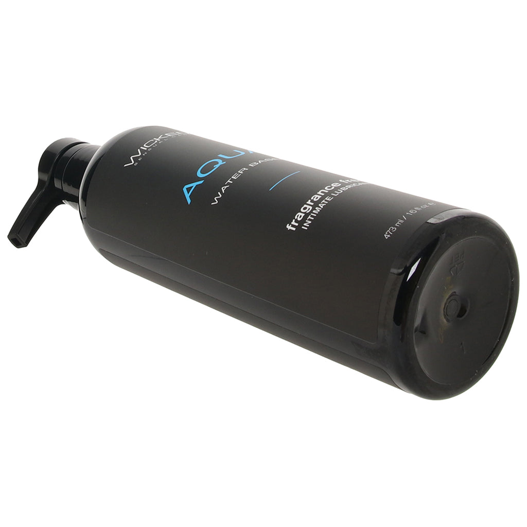 Aqua Fragrance Free Water Based Lube 16oz/473ml Lubes and Lotions > Water Based Sex Lubes - Tophatter Daily Deals