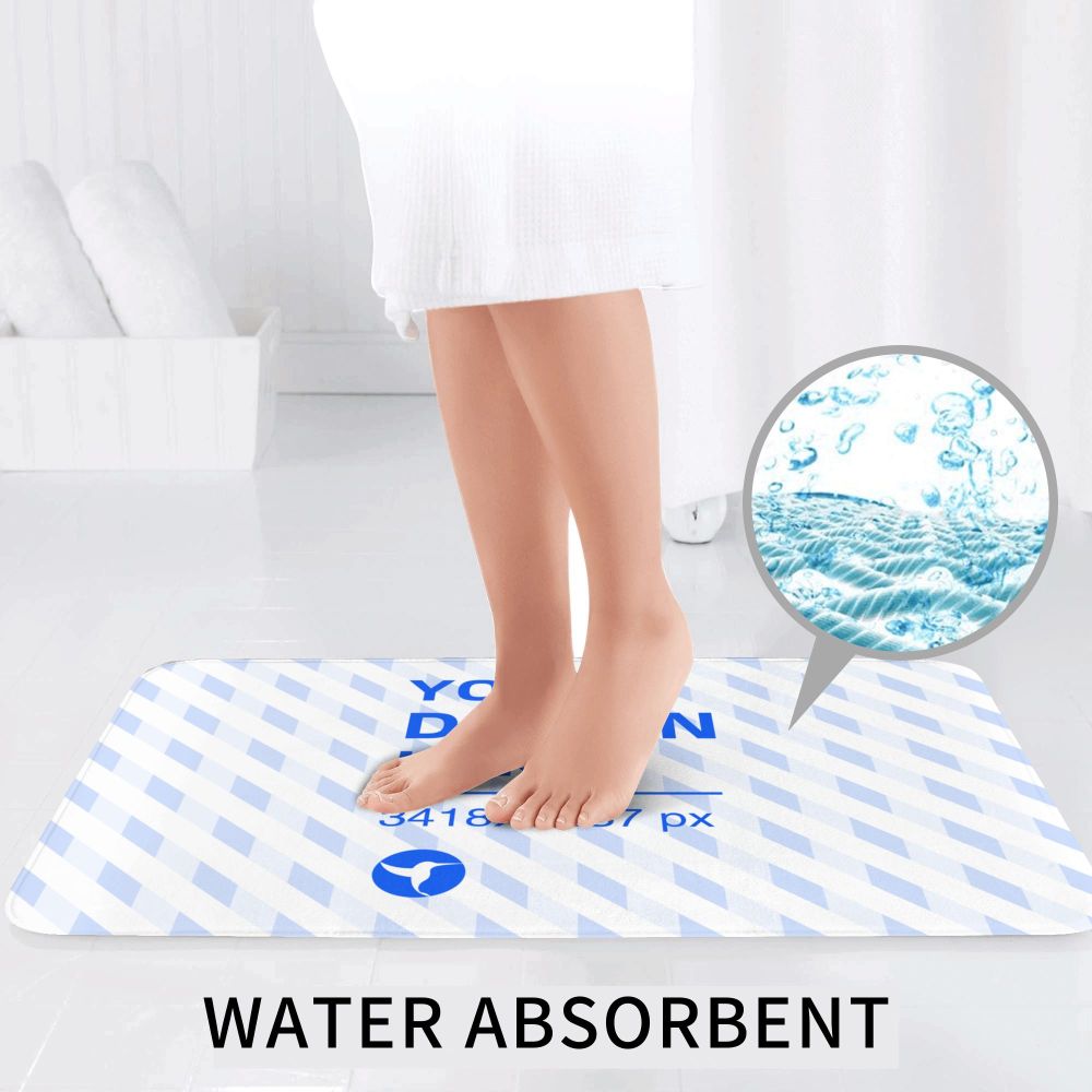 31.5x20in Flannel Non-slip Floor Mats Three-piece Set 7 - Tophatter Daily Deals