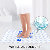 31.5x20in Flannel Non-slip Floor Mats Three-piece Set 7 - Tophatter Daily Deals