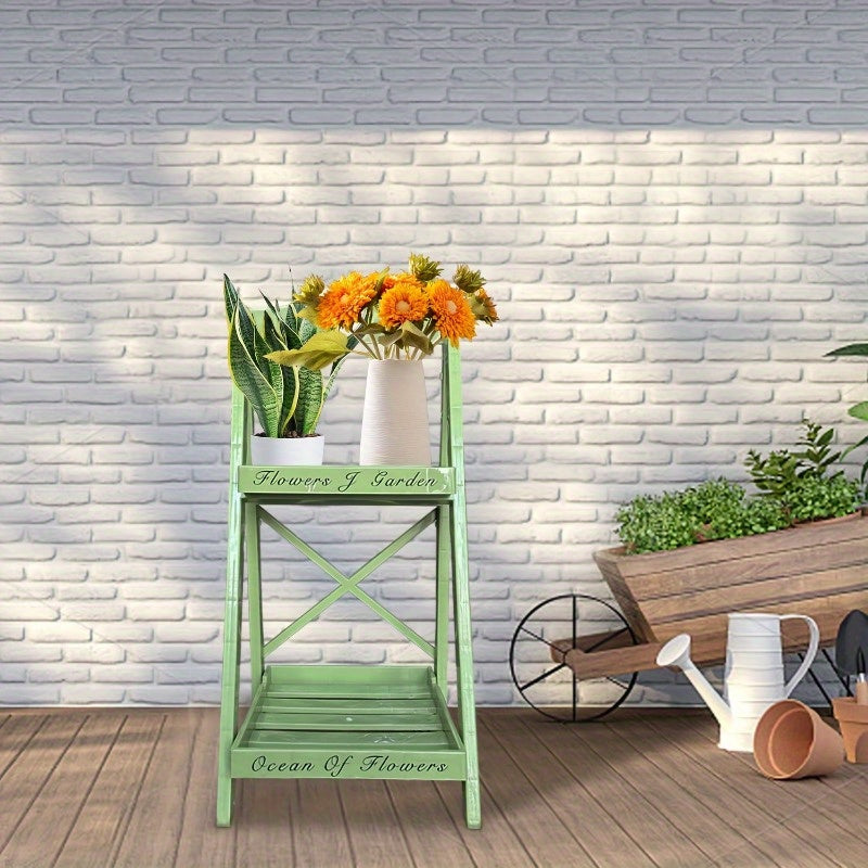 Multi-Tier Freestanding Plant Display Shelf Bookcases & Standing Shelves - Tophatter Daily Deals