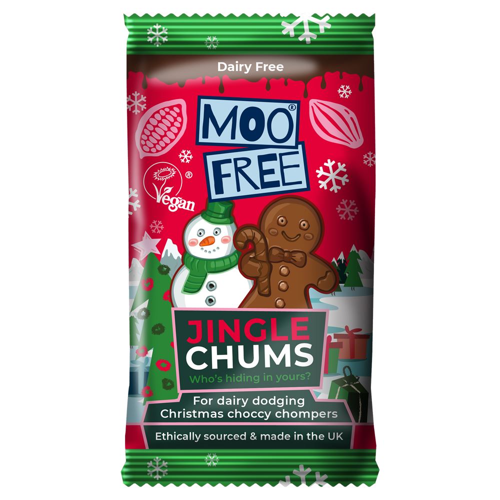 Jingle Chums Surprises | Vegan Christmas Chocolate, Dairy-Free Kids Treat - 15g Chocolate - Tophatter Daily Deals