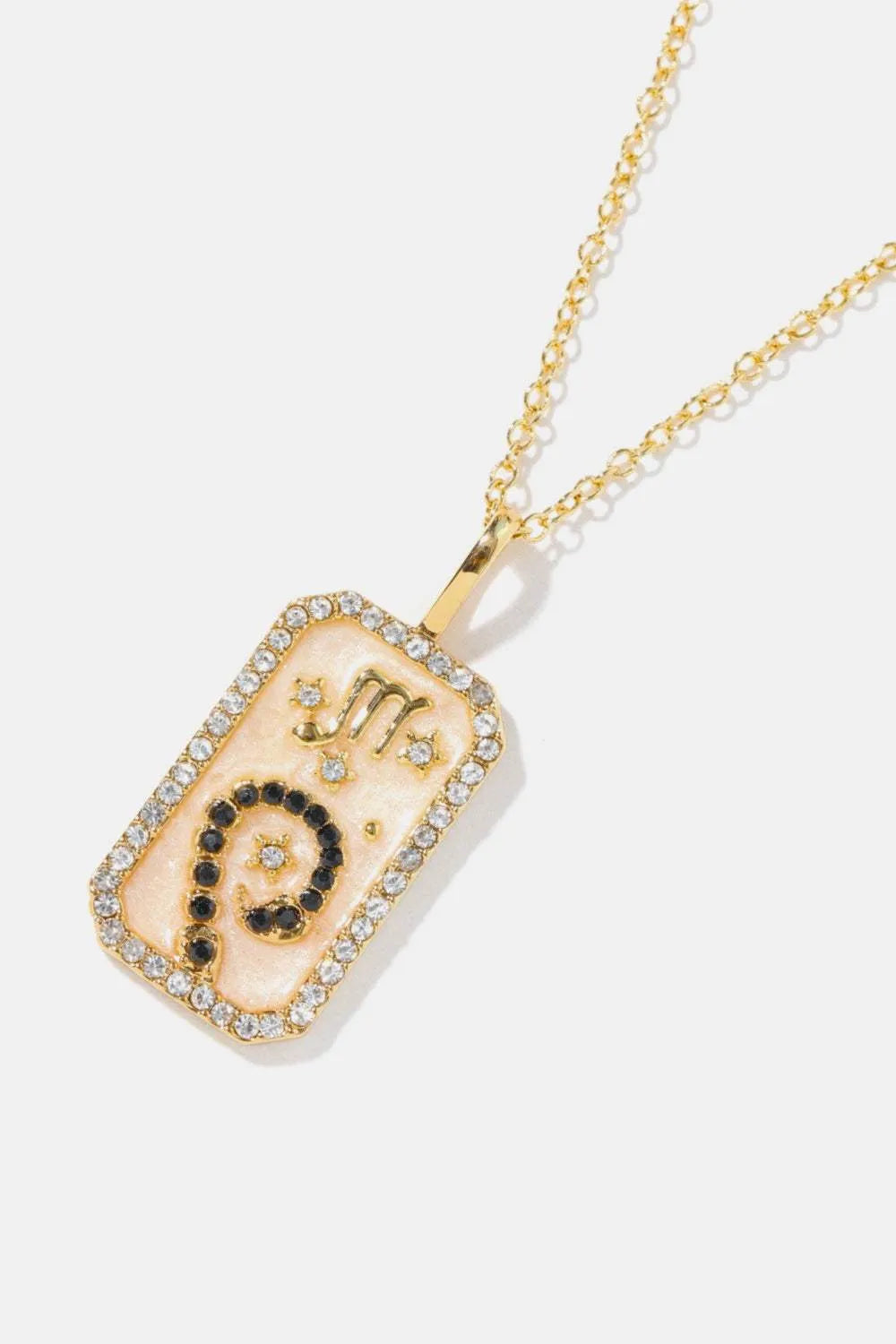 Rhinestone Constellation Pendant Copper Necklace Necklaces - Tophatter Daily Deals