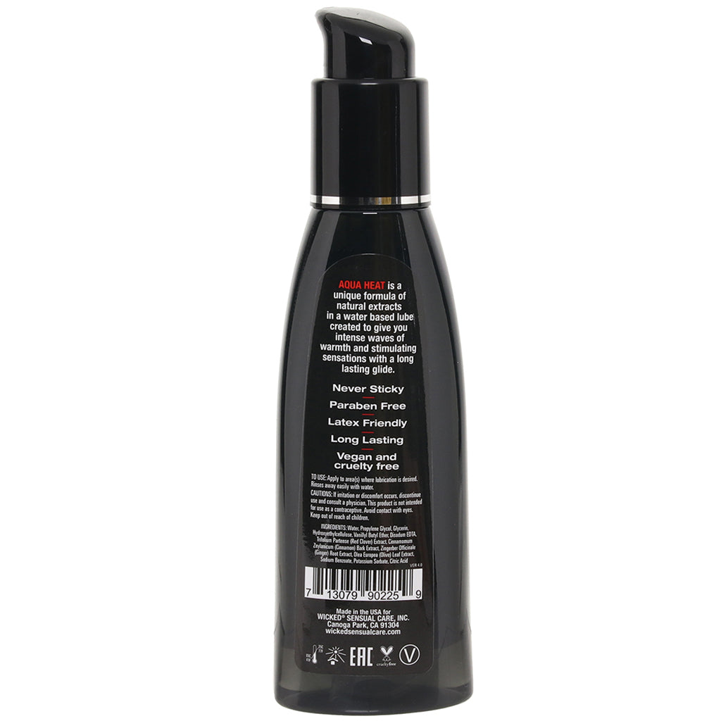Aqua Heat Lube 4oz/120ml in Warming Lubes and Lotions > Stimulating Lubricants - Tophatter Daily Deals