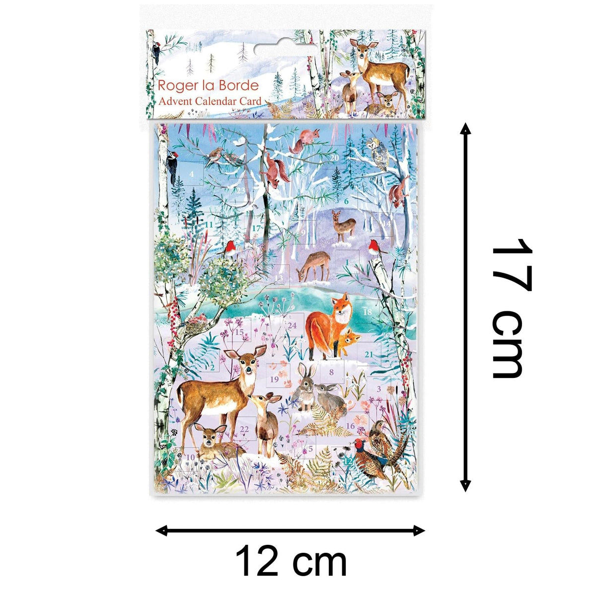 Wild Winter's Song Advent Calendar Greetings Card | Christmas Advent Calendar Advent Calendar - Tophatter Daily Deals