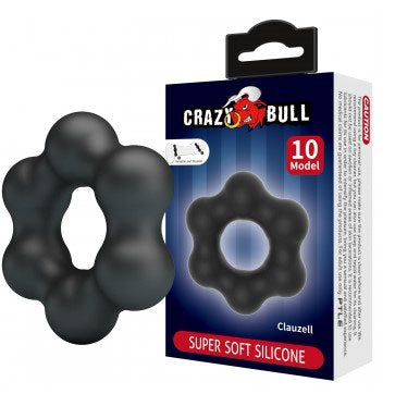 Clauzell No.10 Super Soft Silicone Cockring – Soft Flexible Silicone Ring > Cock Ring > Single - Tophatter Daily Deals