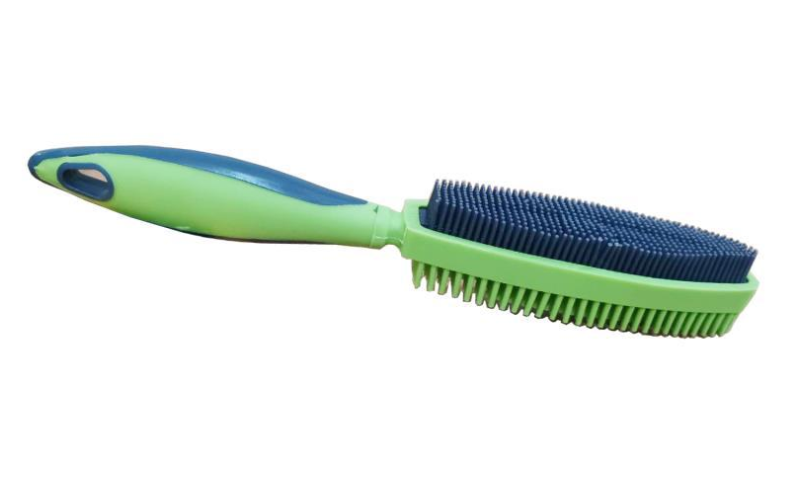 2-in-1 Cleaning Brush For Pet Hair Removal Green 0 - Tophatter Daily Deals