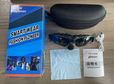 Black Music Stereo Bluetooth Glasses with Phone Wireless Earphones With Anti UV400 Polarizing Lens features Black USB 0 - Tophatter Daily Deals
