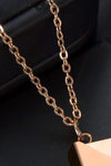Envelope Pendant Stainless Steel Necklace Necklaces - Tophatter Daily Deals