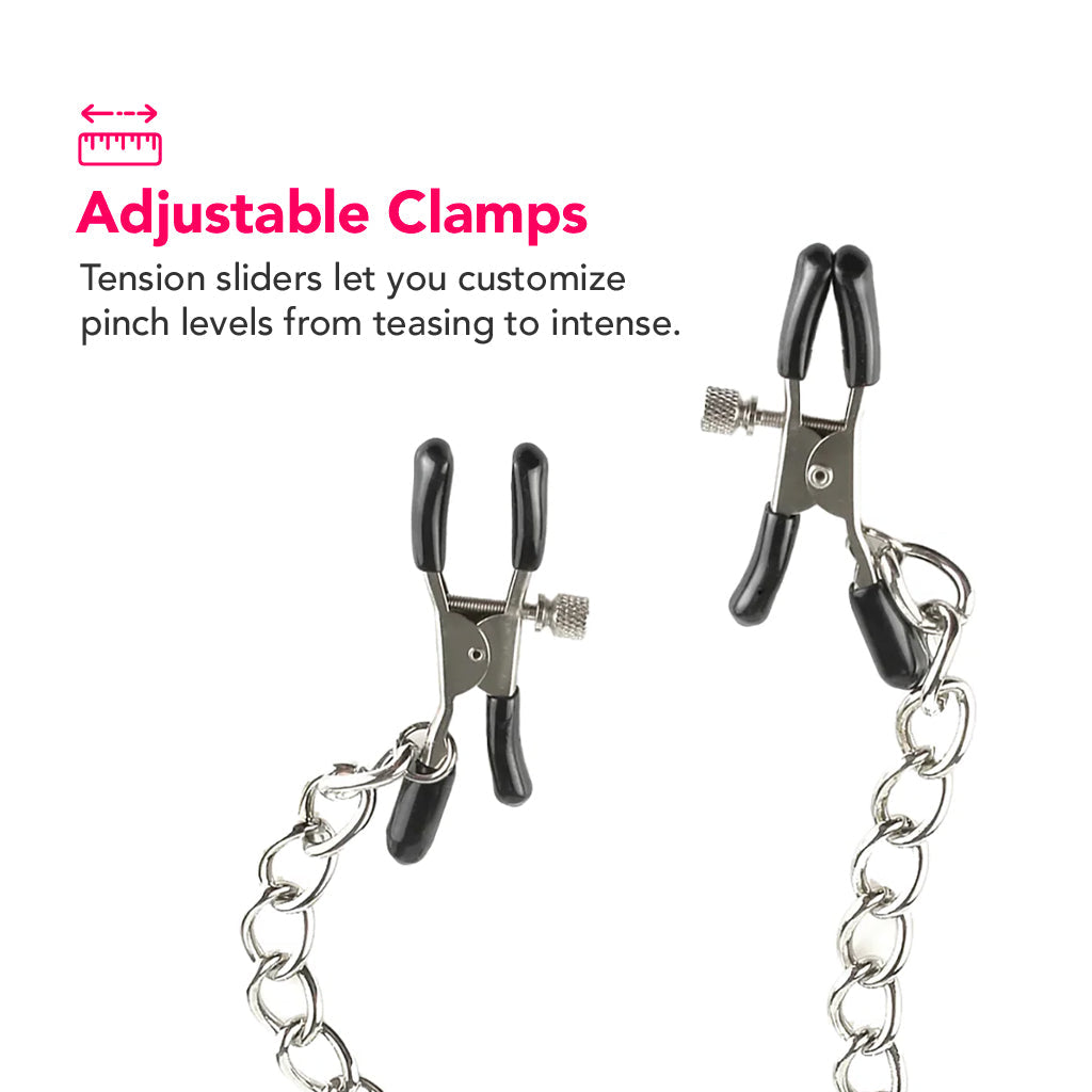 Fetish Fantasy Ltd O-Ring Gag & Nipple Clamps Bondage and Fetish > Nipple Stimulators & Clamps - Tophatter Daily Deals