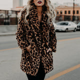 Artificial Faux Fur Women Winter Coat 0 - Tophatter Daily Deals