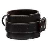 Euphoria Collection Black Adjustable Hand Cuffs with Velvet Interior and Vegan Leather Exterior > Bondage Gear > Restraints - Tophatter Daily Deals