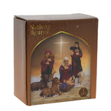 7-Piece Mini Christmas Nativity Set | Traditional Holy Family Figurines Nativity Set - Tophatter Daily Deals
