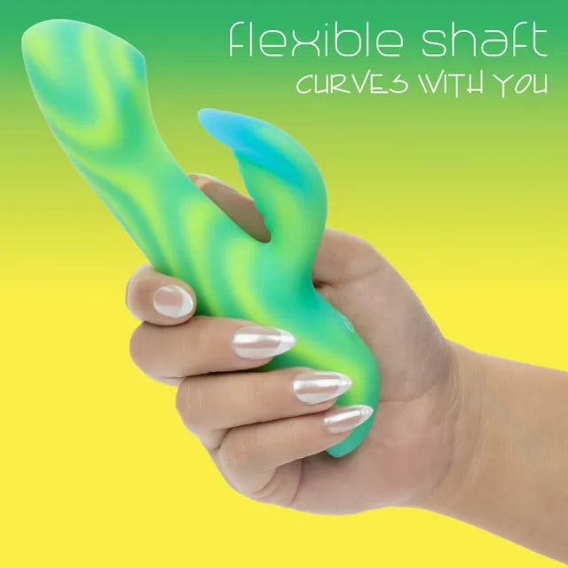 Endless Summer Twilight Tease (Green) – Dual-Motor Massager > Vibrators > Ladies > Rabbit - Tophatter Daily Deals