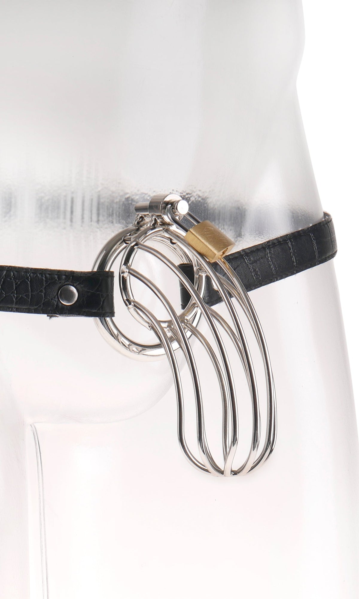 Fetish Fantasy Extreme Prisoner Steel Cock Cage Chastity Device > Bondage Gear > Male Chastity - Tophatter Daily Deals