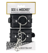 Shadow Handcuffs – Faux Leather Restraint Handcuffs > Bondage Gear > Restraints - Tophatter Daily Deals