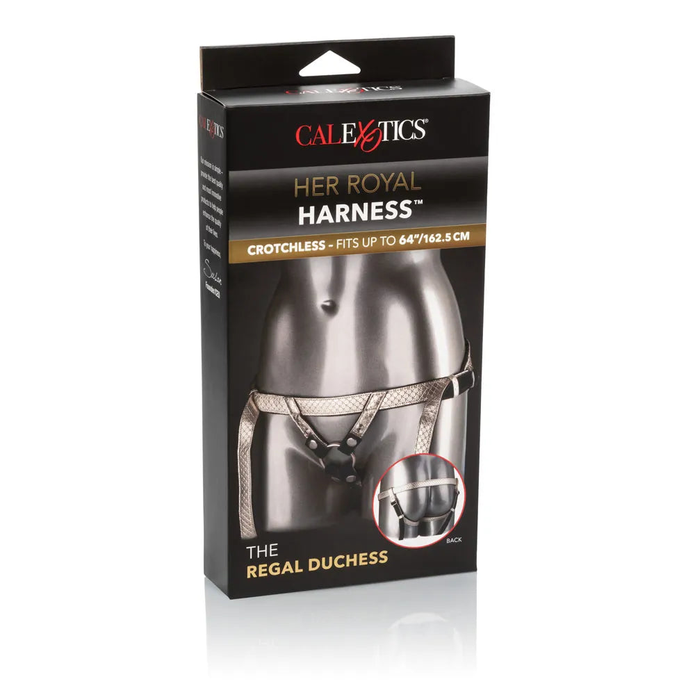 Her Royal Harness Regal Duchess – Premium Crotchless Vegan Leather Harness > Clothes > Womens Harnesses - Tophatter Daily Deals