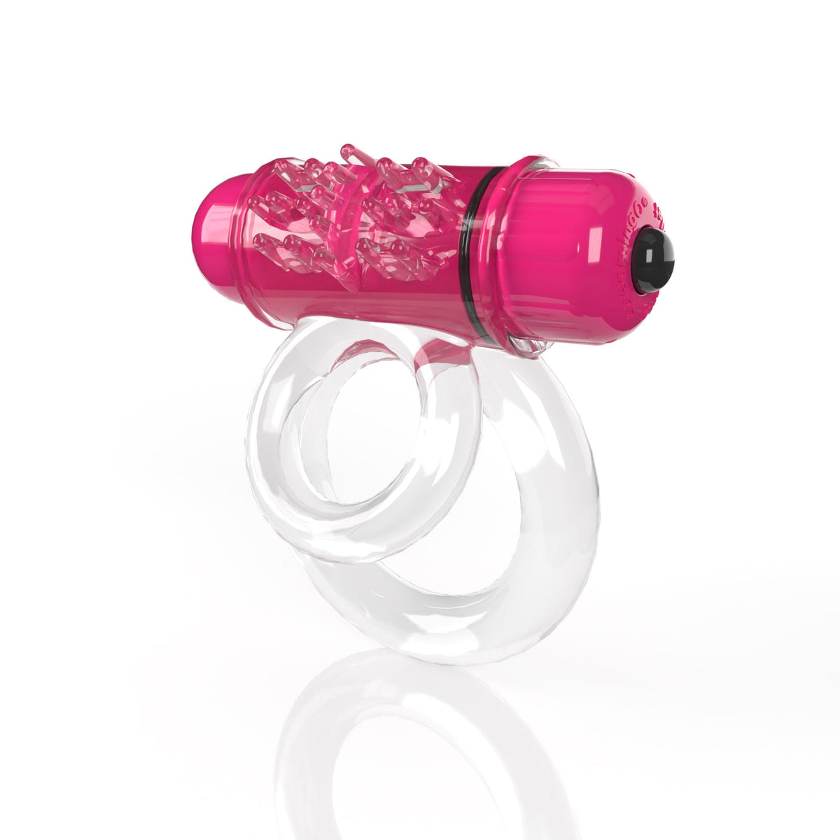 Double O 6 4B Low Pitch Bass (Strawberry) > Cock Ring > Vibrating - Tophatter Daily Deals