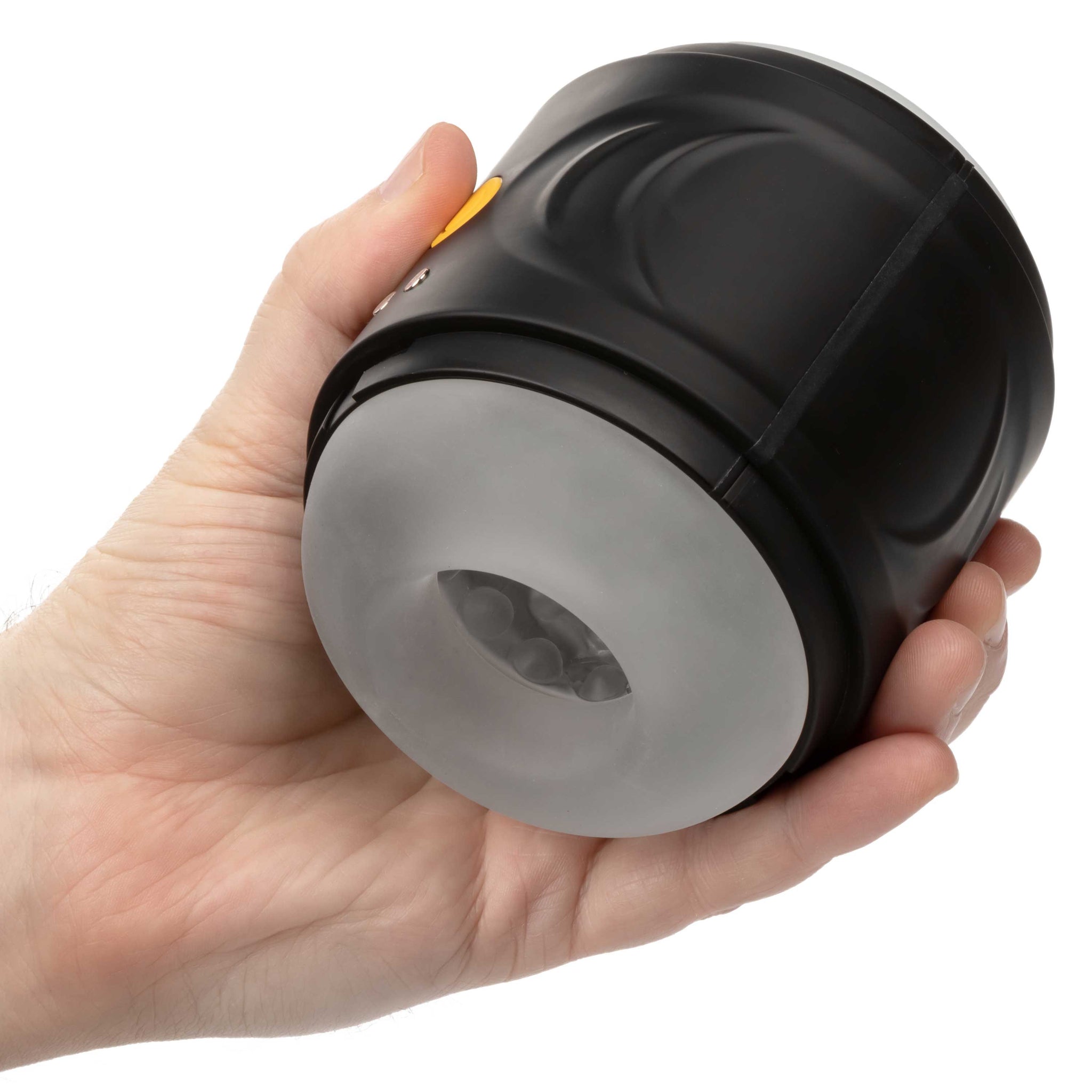 Boundless Dual Motor Stroker Black with Textured Chamber and 10 Function Settings > Sex Toys For Men > Masturbators > Vibrating - Tophatter Daily Deals