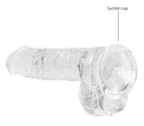 RealRock 6 Inch Transparent Crystal Clear Dildo – Realistic Body-Safe Dildo > Dildos > Realistic Dildos - Tophatter Daily Deals