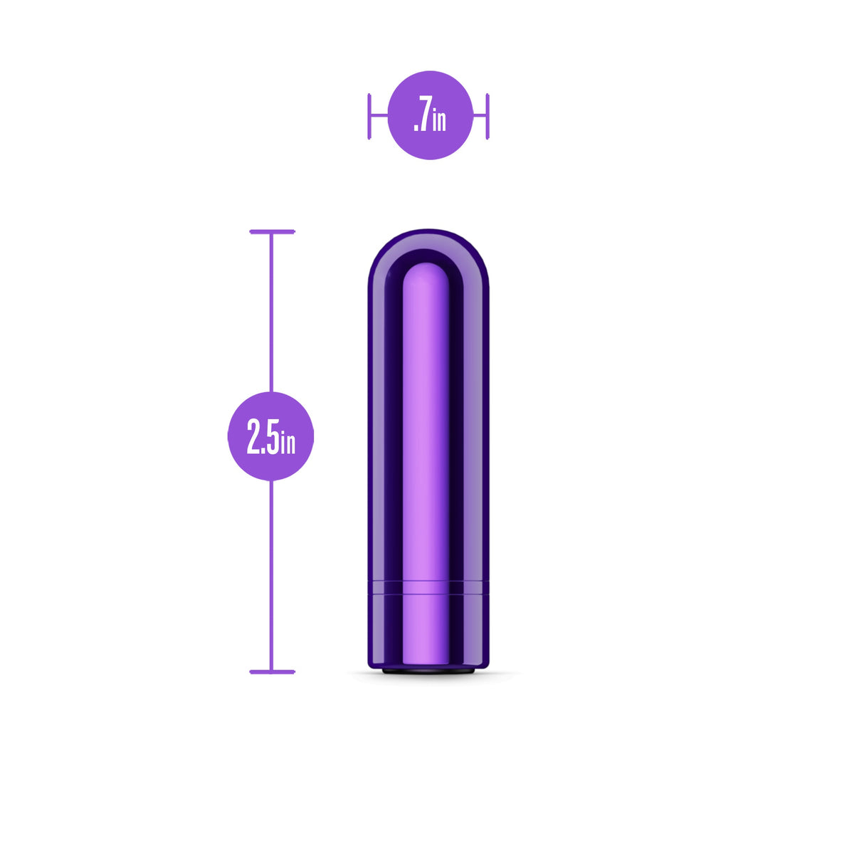 Kool Vibes Mini Bullet Vibrator Grape > Vibrators > Mini Vibrators - Tophatter Daily Deals