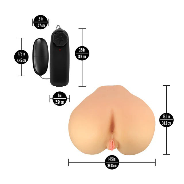 Enlust Annabella (Beige) – Life-Sized Dual Entrance Masturbator > Sex Toys For Men > Assbators - Tophatter Daily Deals