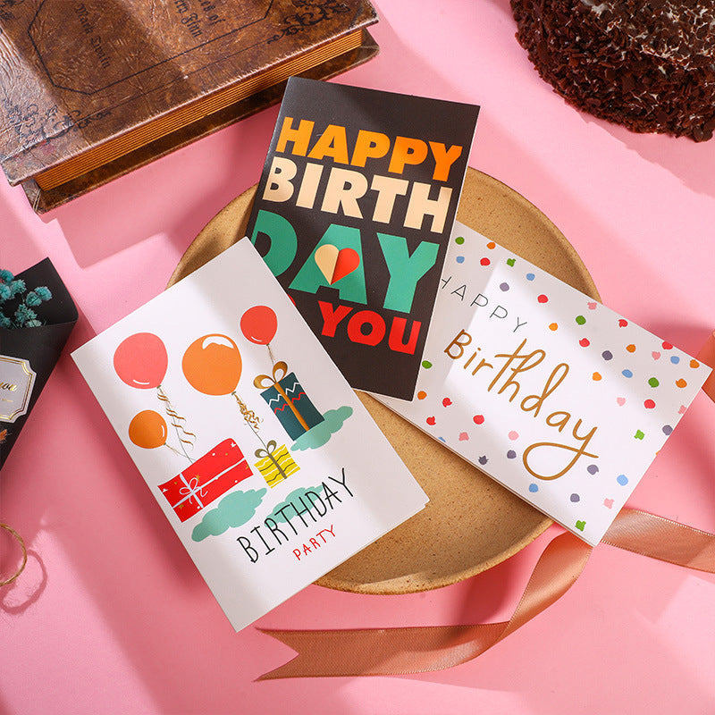 Birthday Blessing Cards Happy Birthday Invitation Card Greeting Cards 0 - Tophatter Daily Deals