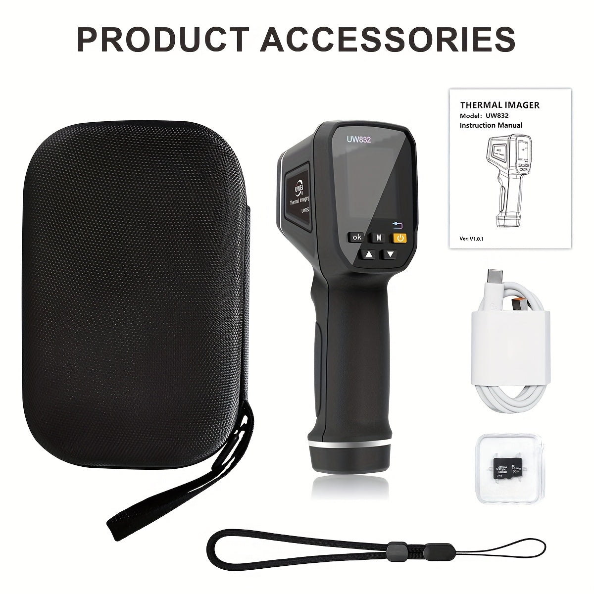 Handheld Thermal Imaging Camera 32x32 IR Sensor Tools > Industrial Tools > Measuring Tools & Sensors - Tophatter Daily Deals