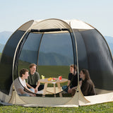 6-8 Person All-Season Portable Sheer Camping Tent Camping & Hiking > Tents & Camp Furniture - Tophatter Daily Deals