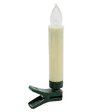 10 Flameless Clip On Led Christmas Tree Candles Set | Remote Control Battery Operated Wireless Candles | Candles With Timer Function LED Light - Tophatter Daily Deals