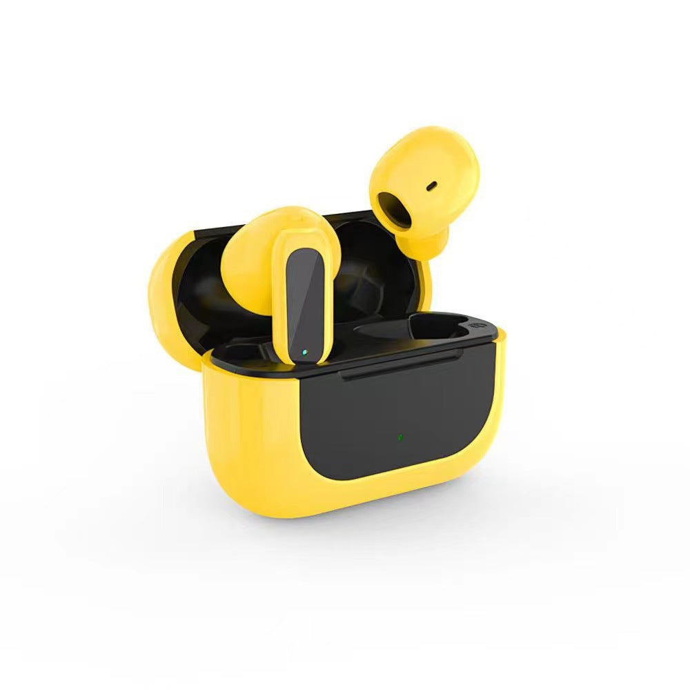 Bilateral Stereo Jerry Cartoon Wireless Headphones Yellow 0 - Tophatter Daily Deals