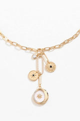 Rhinestone Alloy Necklace Necklaces - Tophatter Daily Deals