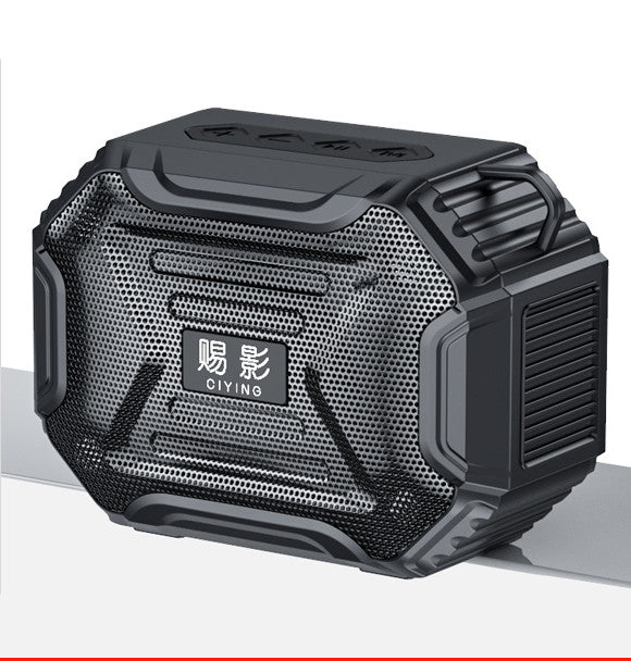 Bluetooth Speaker Overweight Subwoofer Mobile Phone Wireless Car Waterproof Mini Speaker Black 0 - Tophatter Daily Deals