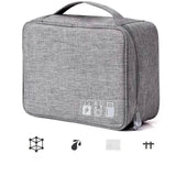Cable Storage Bag Waterproof Digital Electronic Organizer Storage & Organization - Tophatter Daily Deals