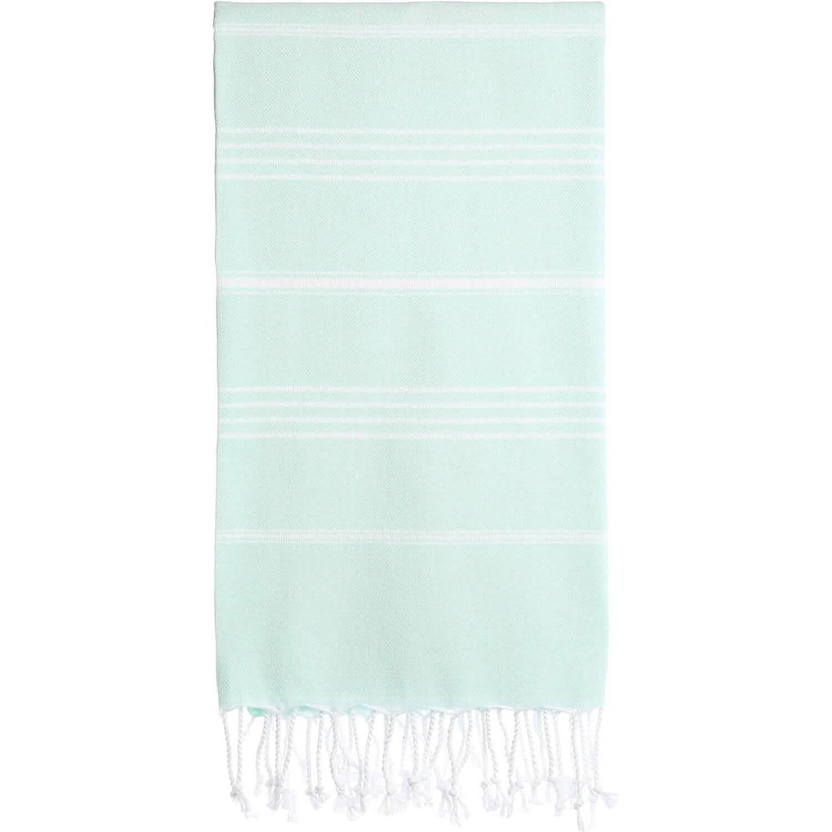 Cacala Pure Series Lightweight 100% Turkish Cotton Super Soft Peshtemal Luxury Bath Towel Aquamarine Bath - Tophatter Daily Deals