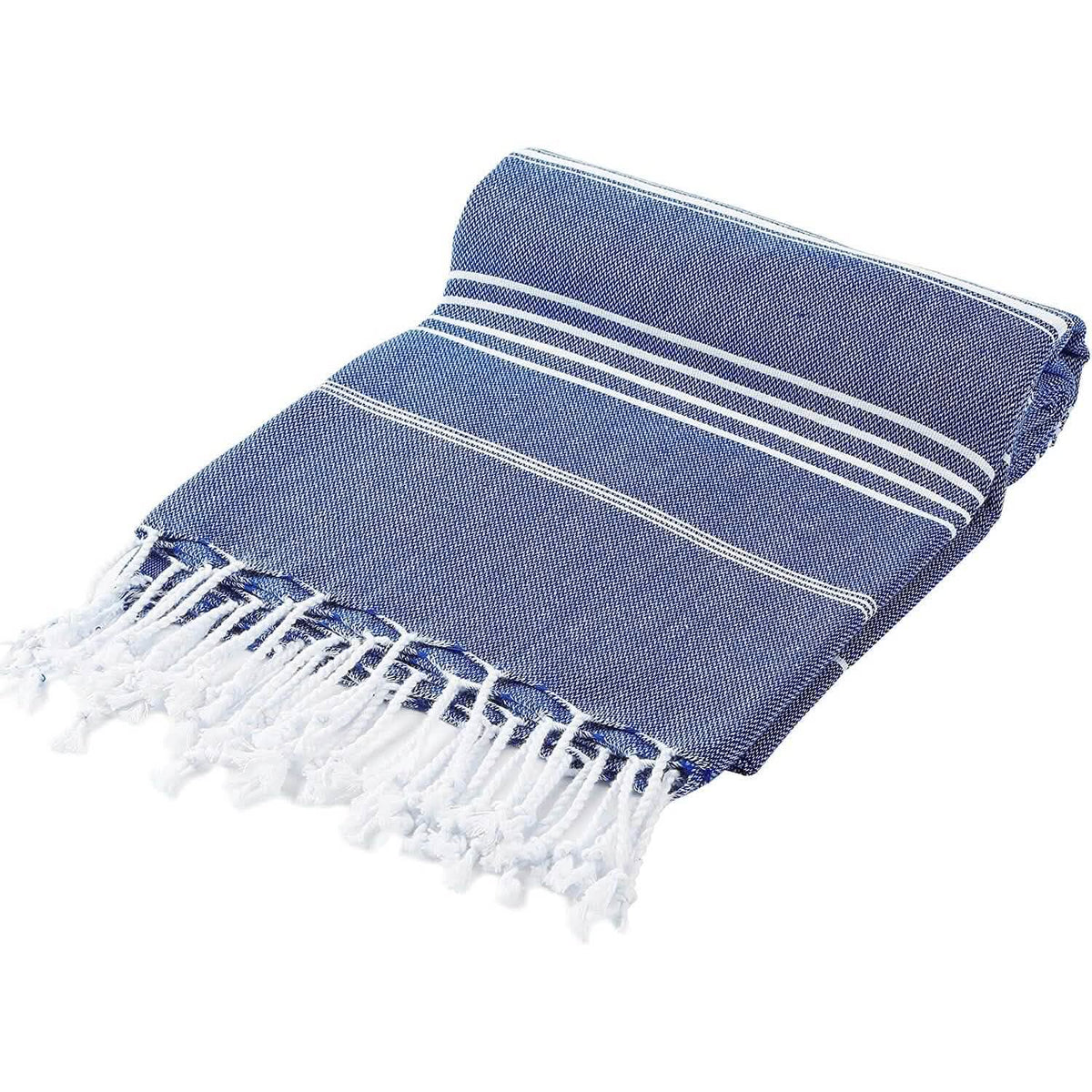 Cacala Pure Series Lightweight 100% Turkish Cotton Super Soft Peshtemal Luxury Bath Towel Bath - Tophatter Daily Deals