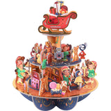 3D Elf Workshop Christmas Advent Calendar | Pop-Up Pirouette Countdown Calendar Advent Calendar - Tophatter Daily Deals