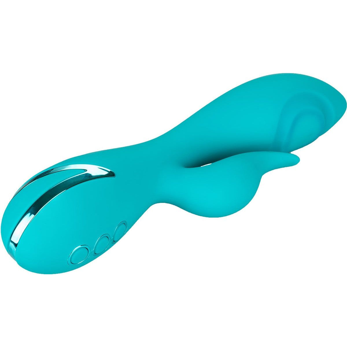 California Dreaming Santa Monica Starlet Vibe in Teal Clitoral G-Spot Vibrator - Tophatter Daily Deals